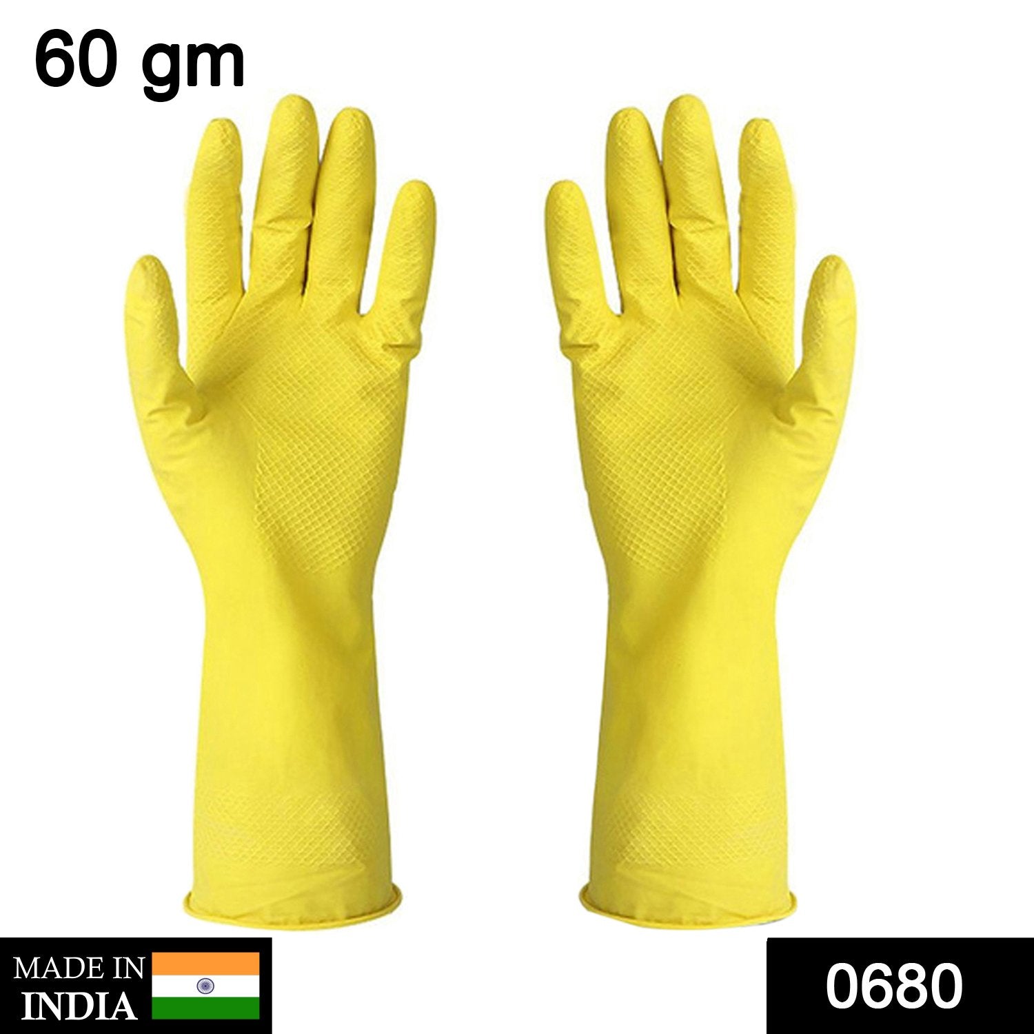 0680 Multipurpose Rubber Reusable Cleaning Gloves 0680 Multipurpose Rubber Reusable Cleaning Gloves
